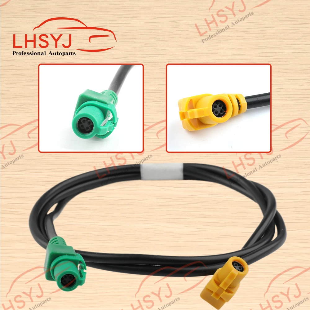 MIB STD2 ZR NAV Discover Pro Radio Adapter Cable Harness With 2 to 2 FAKRA Cable For Volkswagen Golf 7 MK7 Passat B8 Tiguan MQB