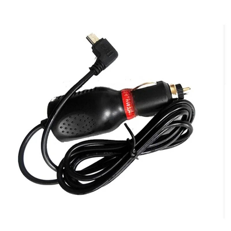 Universal Car Power Charger Output 5V 1.5A/2A Input DC8V-36V with 3.5 meters for GPS Car Vehicle Recorder DVR Dash Camera Mirror