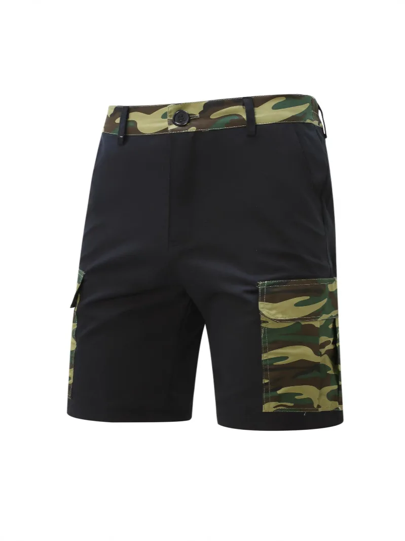 Men's Casual Shorts Summer Tactical Style Outdoor Hiking Workwear Pants Tear-Resistant High-Quality Breathable Quick-Dry