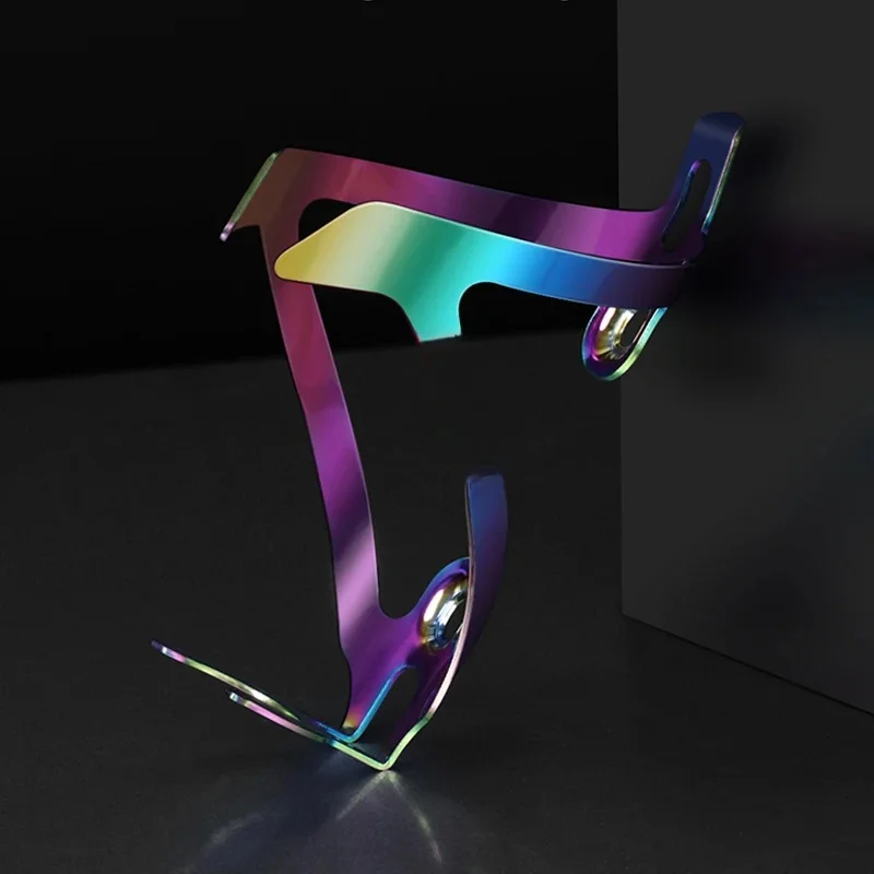 AliExpress NONE Aluminum Alloy Bicycle Bottle Cage Colorful Road Mountain Bike Bottle Holder Ultralight MTB Waterbottle Holder Bike Parts