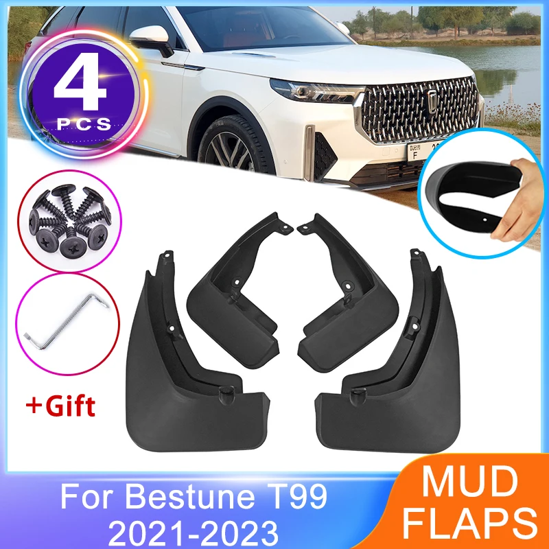 

4x для FAW Bestune T99 2021 2022 2023 брызговики передние и задние брызговики защита от брызг защита колес аксессуары для крыльев