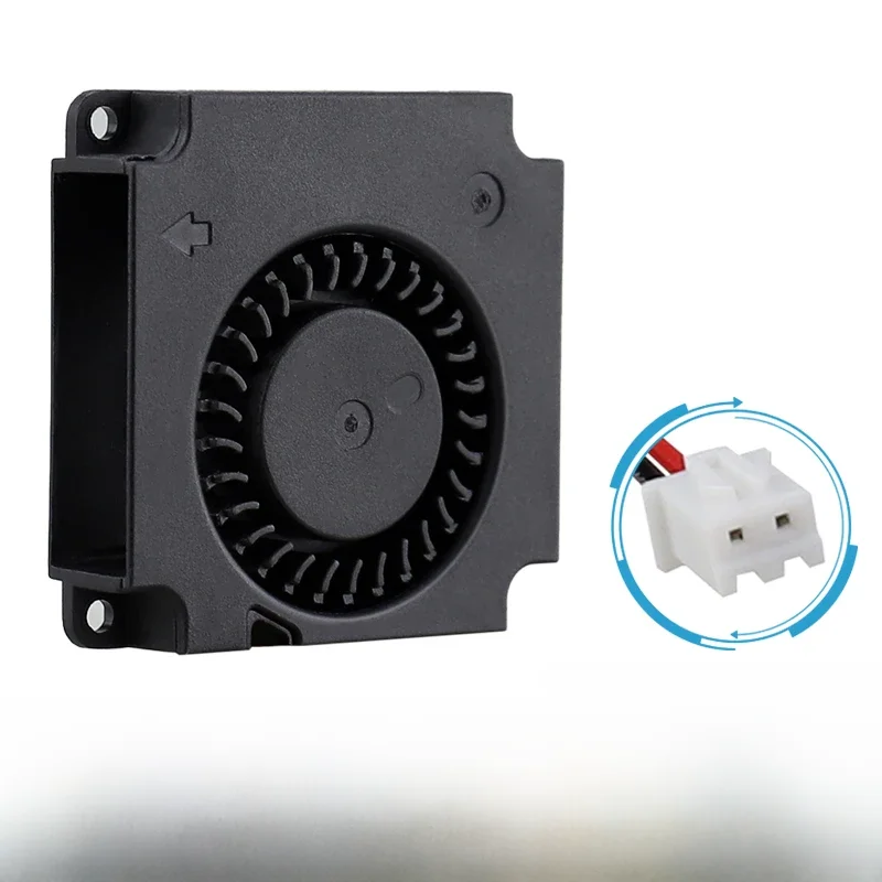 Gdstime 40x40x10mm Wentylator dmuchawy DC 24V Wentylator 4cm 40mmx10mm Podwójna kula i hydrauliczna bezszczotkowa chłodnica wydechowa 4010 Chłodnice do drukarek 3D — zdjęcie 2