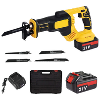 21V handheld reciprocating saw, small lithium battery horse knife saw, power tool, rechargeable logging saw, high power