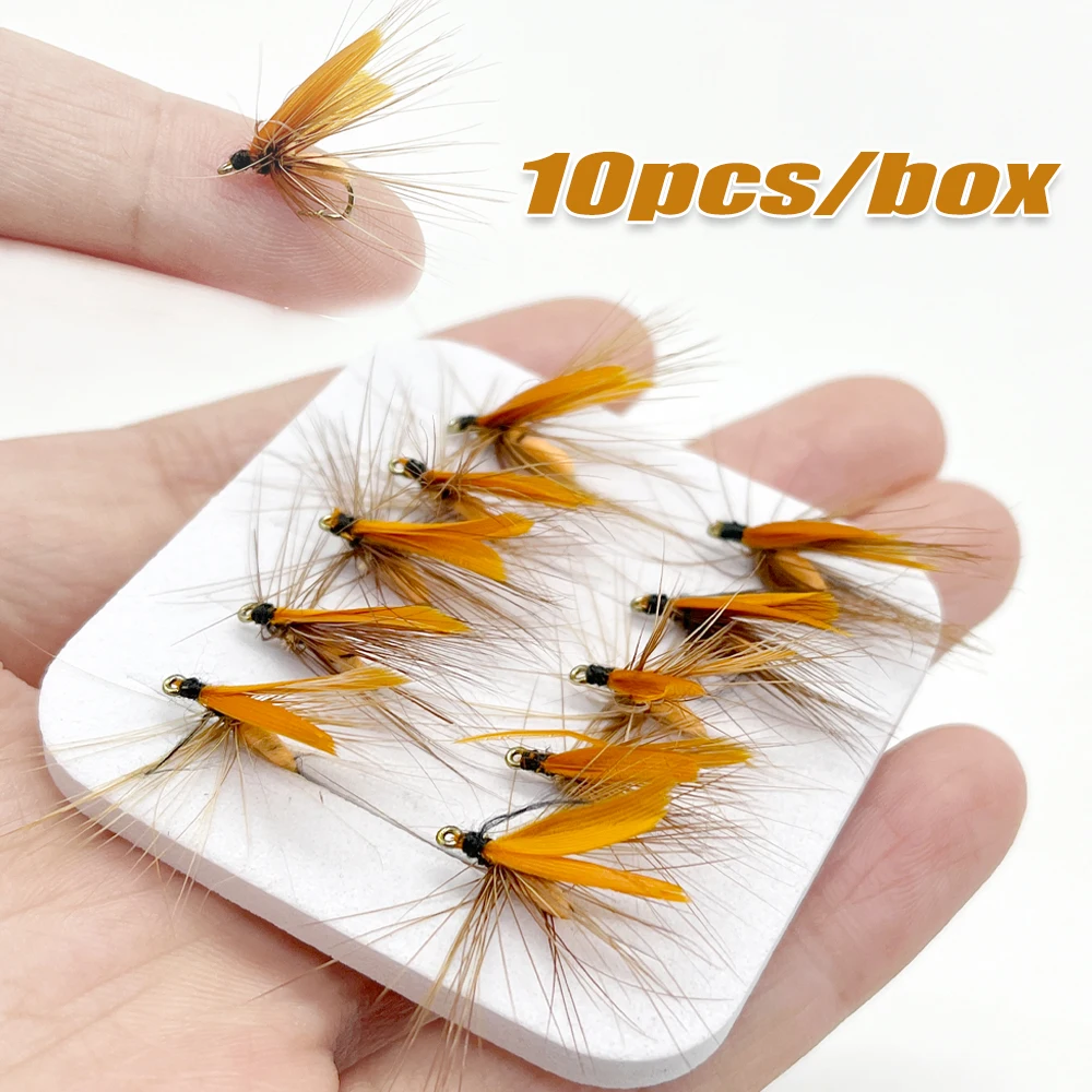 Fishing Hook Assortment - 10 stuks/doos Vliegvisvliegen Diverse Natte Vliegen