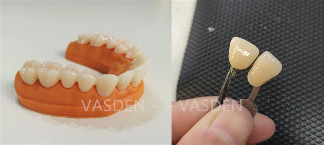 B1 B2 B3 B4 Colors 4D Pro Zirconia Block Multilayer Zirconium Blank Dental 98mm CADCAM Milling Disc Vasden