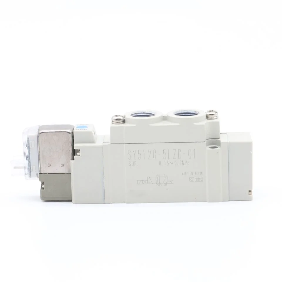 Type 220V Pneumatic Solenoid Valve SY5120/3120/7120-5LZD/DZD/-01/02/M5C4/24/VQZ115-5L1/VFS1120/VQZ2121