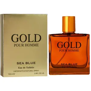 Gold 100ml Men's Perfume Sea Blue Military 6 Main Sales Original Men's Perfumes Imported - №3