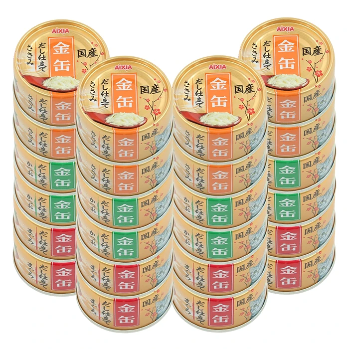 Aixia KINCAN jinyuksu 70g x 24ea tuna can cat snack