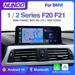 New Android 14 Wireless Carplay Screen For BMW F20 F21 1 2 Series Car Radio 2011-2019 NBT EVO Multimedia Player GPS Stereo Navi