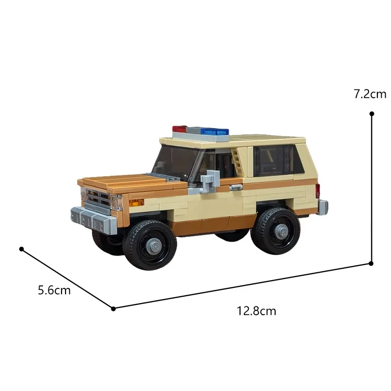 Moc-118520 idee suv Pionier Auto Modellreihe kleine Partikel Montage Spielzeug Set Geschenk Junge