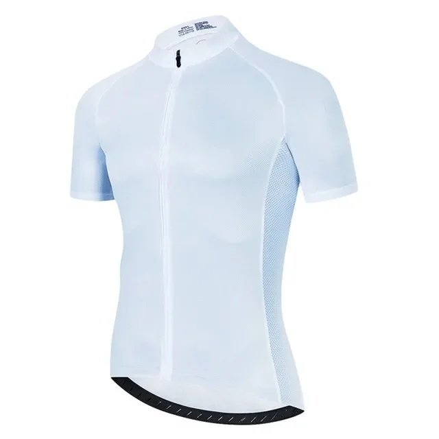 AliExpress NONE White Short Sleeve Cycling Jersey Men Summer Clothing Mountain Bike Jersey Ropa Ciclismo Maillot Outdoor Bike Clothes 8 Colors