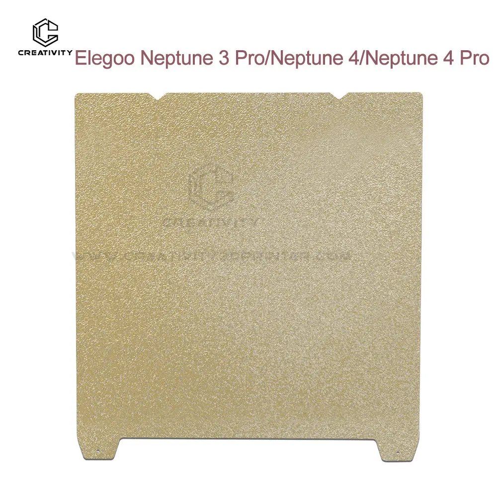 235X235MM dwustronna teksturowana płyta arkusz PEI podgrzewane łóżko stal sprężynowa Flex platforma dla Neptune 4/4 Pro/Neptune 3 Pro