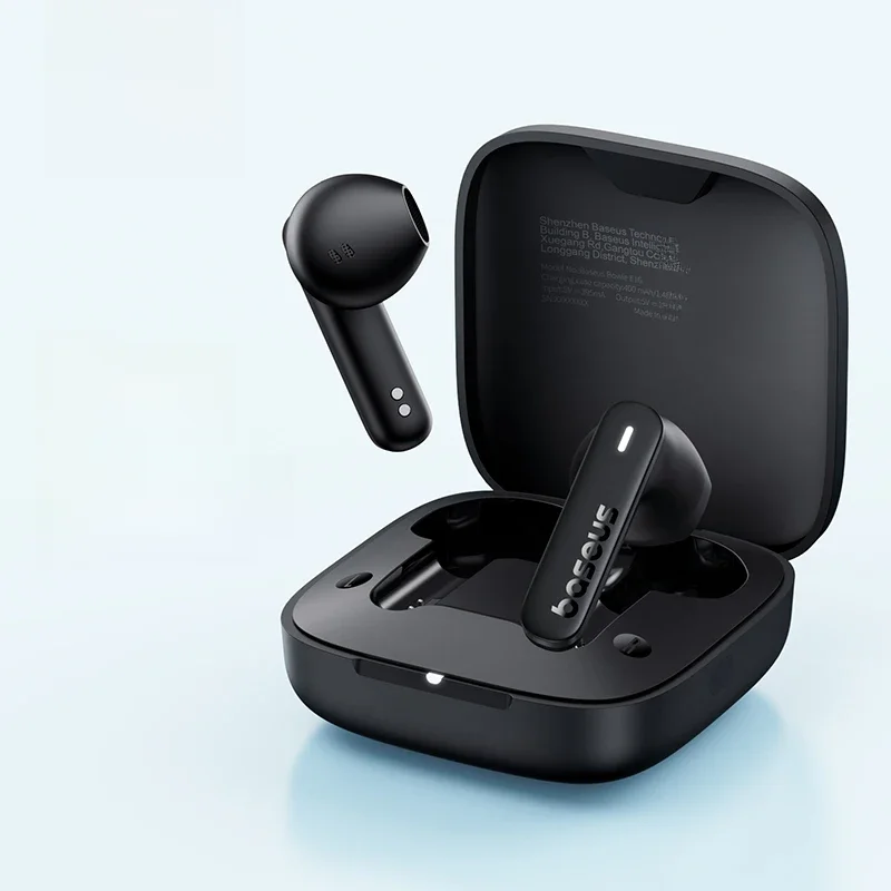 Baseus Bowie E16 Fone de ouvido sem fio Bluetooth 5.3 Fones de ouvido 30H longa duração da bateria
