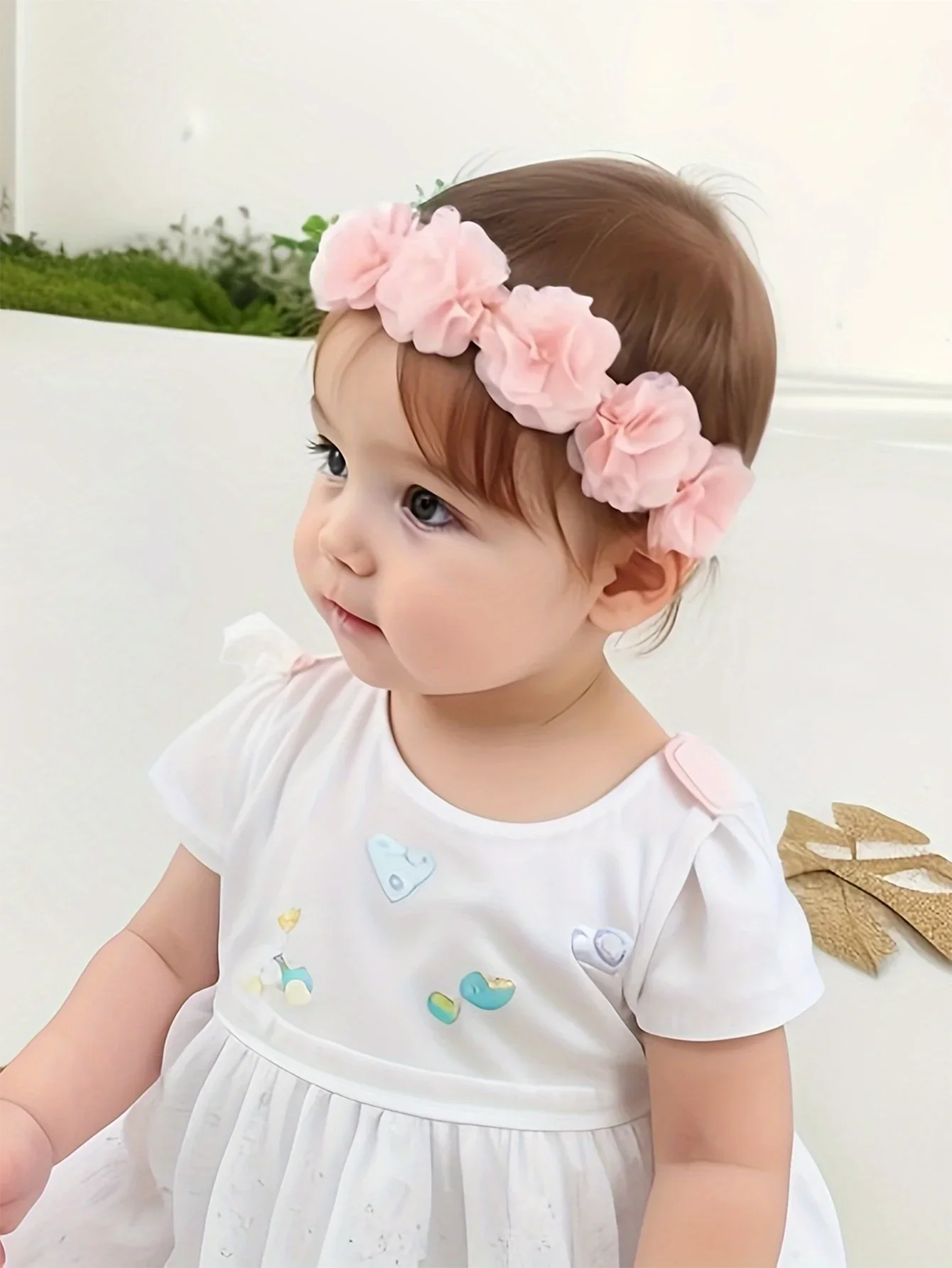 1 pièces en mousseline de soie fleur bébé fille bandeau mignon mode bandeau pour nouveau-né enfants doux Turban bébé chapeaux cheveux accessoires filles