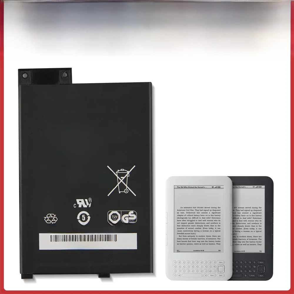 Oryginalna bateria zamienna 1750mAh GP-S10- 346392 -0100 Do Amazon Kindle3 Kindle 3 S11GTSF01A D00901 Baterie do czytnika e-booków — zdjęcie produktu 7
