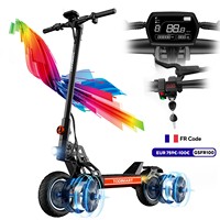 TODIMART S13 Electric Scooter adult powerful range 75-90km 48V 20.8Ah motor 1600W Foldable electric Trotinette