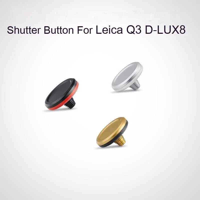 Camera Shutter Button Metal Universal Camera Protect Cover For Leica Q3 D-LUX8 DLUX8 M Series Accessories