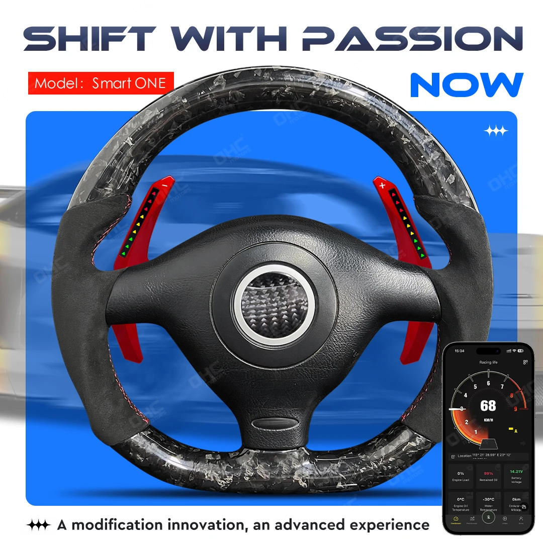 

OHC LED Smart Paddle Shifter Model Smart ONE For VW Volkswagen MK4 Mobile Phone Connection APP Control