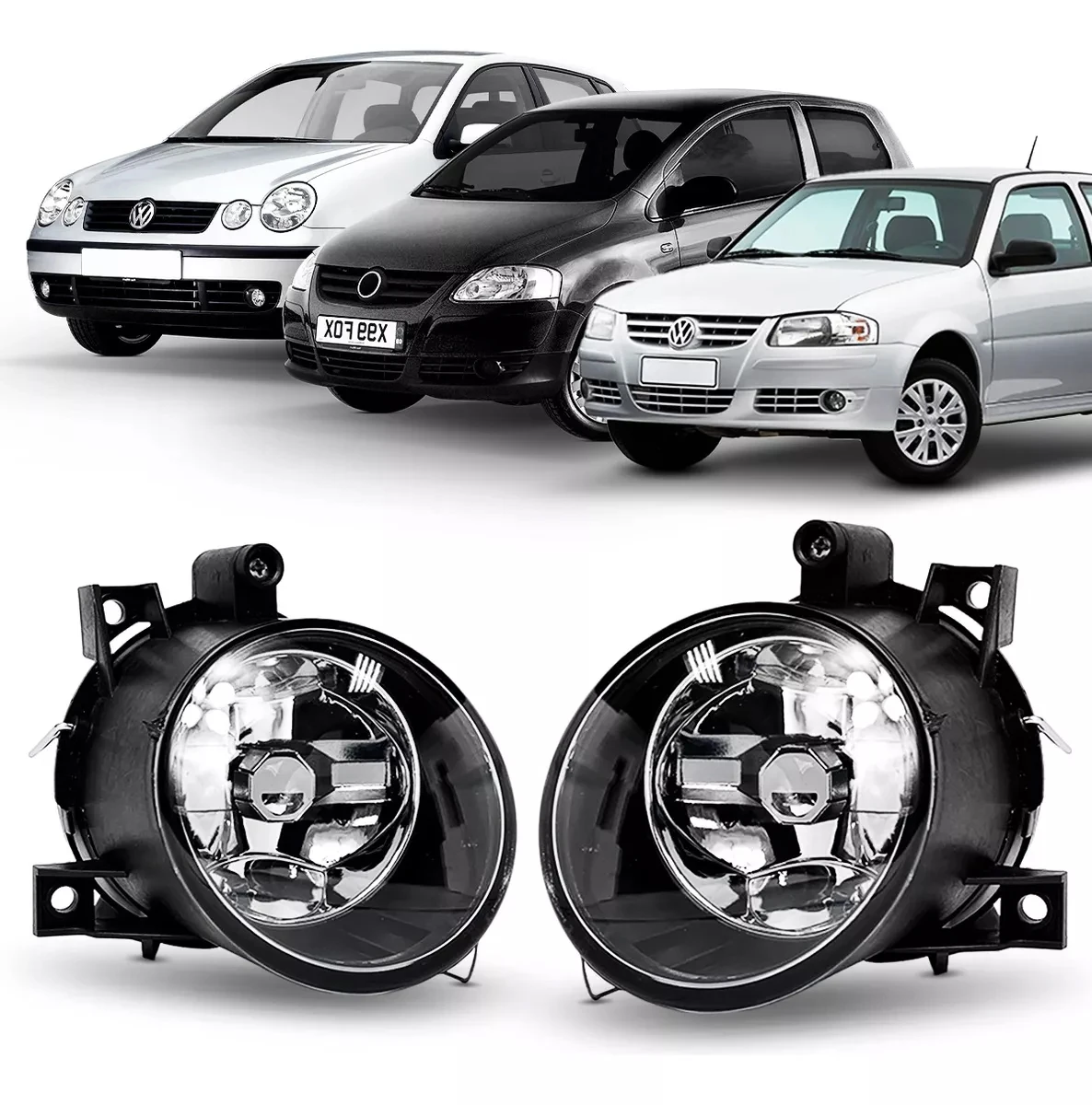 Farol Milha Gol Parati Saveiro G4 Polo Fox Spacefox Auxiliar