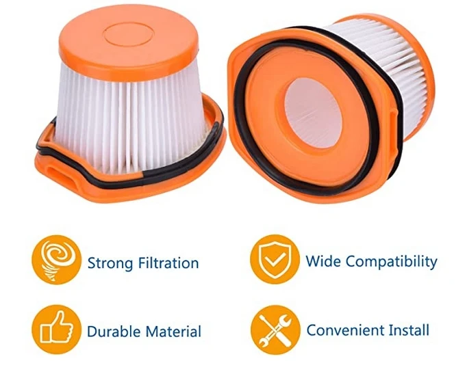 For Shark Wandvac System WS620 WS630 WS632 Hepa Filter Cordless Vacuum XFFWV360 WS632BLBRN WS632GDBRN WS632GNBRN WS632PKBRN Kit