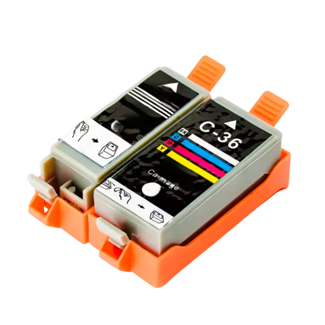 Cartouche d'encre Compatible PGI-35 PGI35 CLI-36 CLI36 pour imprimante Canon PIXMA IP100 iP110 IP100B TR150