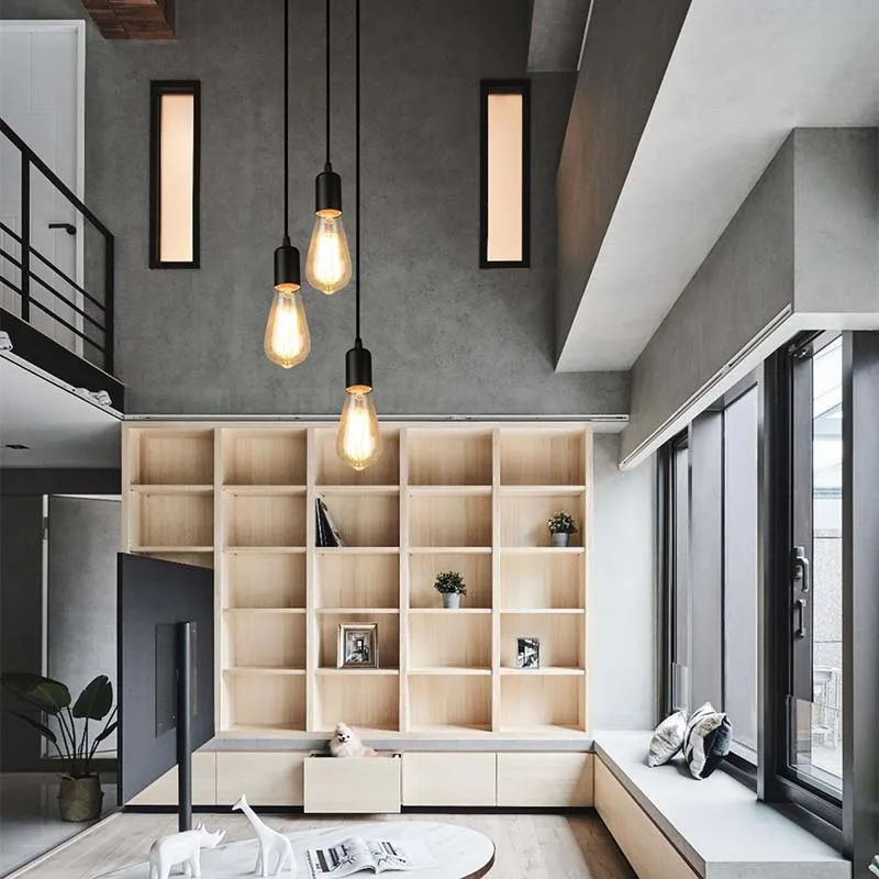 Industrial Style Pendant Light Led Modern Small Pendant Light Ceiling Light Three-Head Pendant Light Personalized Island Dining Room