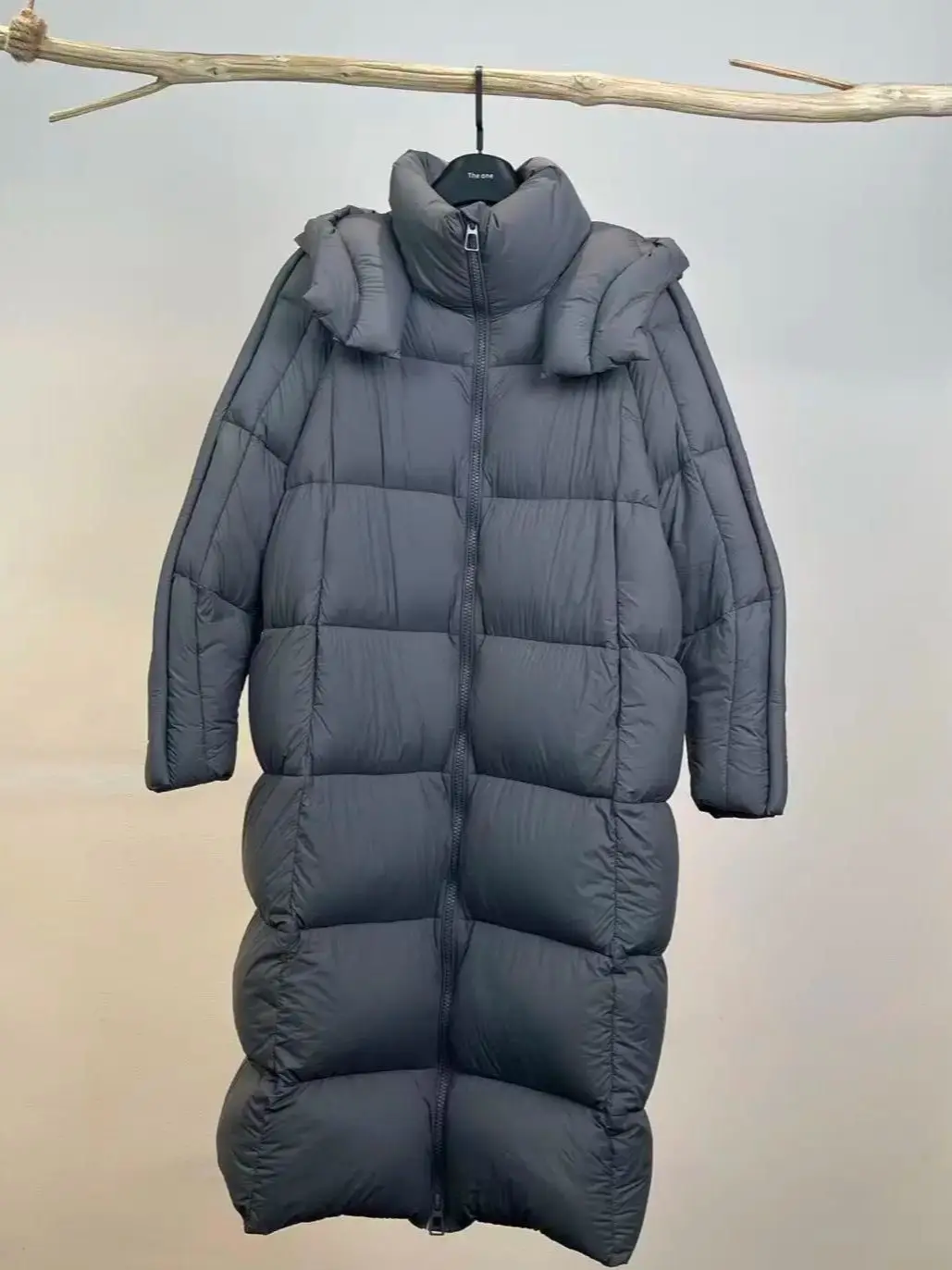 

Autumn-winter women's high quality lightweight goose down hooded coat