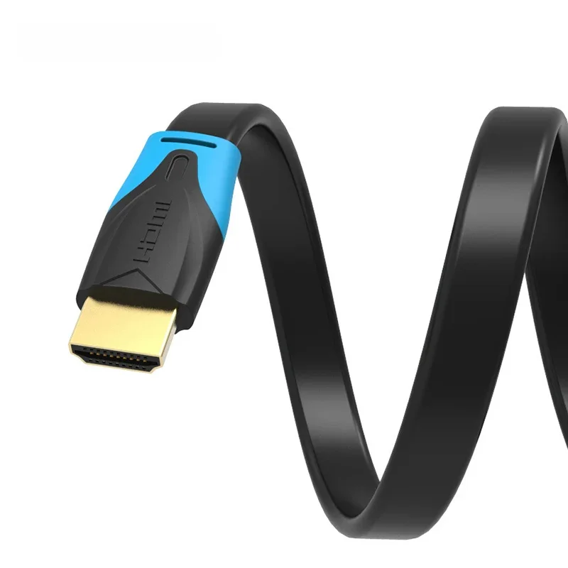 Vention Kabel HDMI do HDMI Płaski kabel HDMI2.0 męski do męskiego 4K*2K 18Gbps Obsługuje wideo Ethernet, 3D, 4K dla HDTV PS3/4 1m2m3m10m — zdjęcie produktu 7
