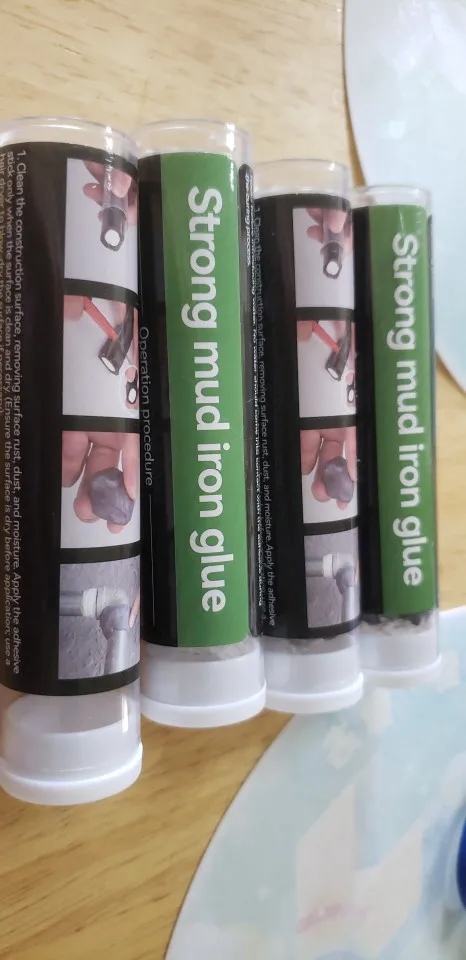 Epoxy Putty Stick Fast Repair Epoxy Glue Bonding Repair Putty Stick Metal Filler Putty for Metal Glass Wood Ceramic Crafts photo review