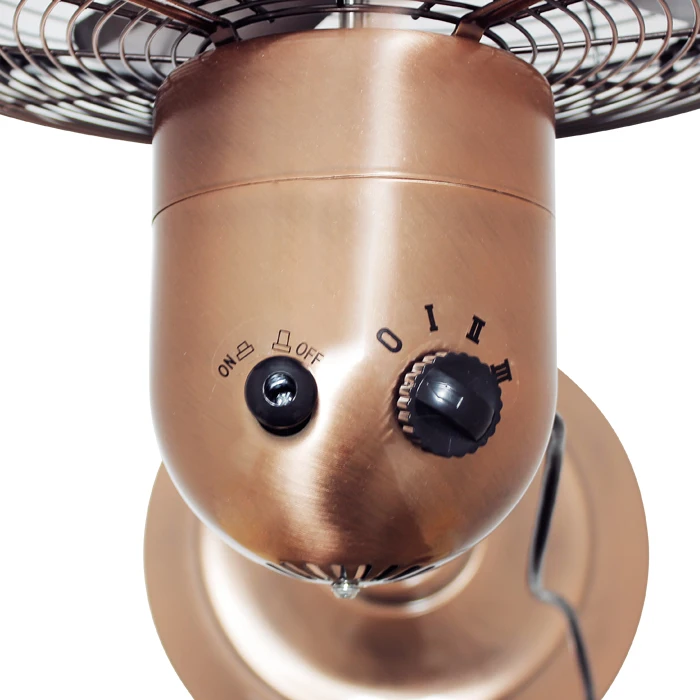 Reina Metal Fan Rf-1410B Classic Bronze Antique Fan Interior