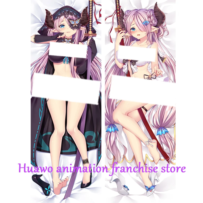 

Подушка Двухсторонняя наволочка с рисунком из аниме Подушка «Dakimakura» Narmaya, обнимающая наволочка для подушки, украшение для официанта Otaku 2023