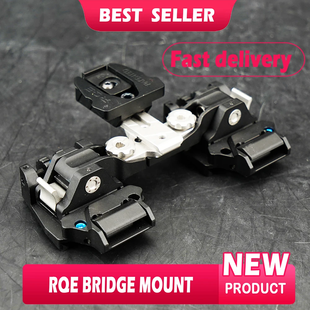 Tactical KVC RQE Universal Dual Bridge lightweight For Night Vision PVS-14 MUM DVO MINI-NSEAS Percect Mounts Made by CNC Metal