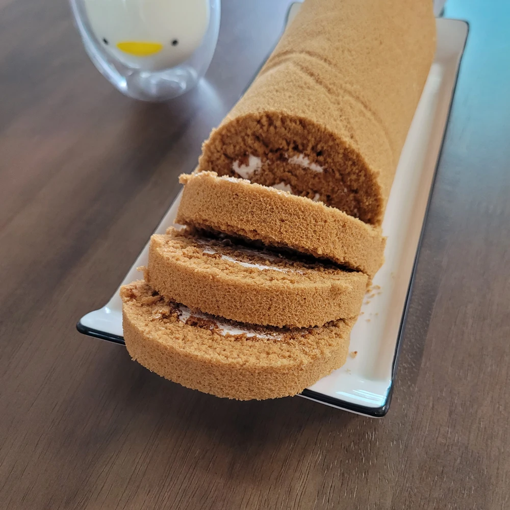 정통 수제롤케익 무방부제 2가지 구성 롤케익