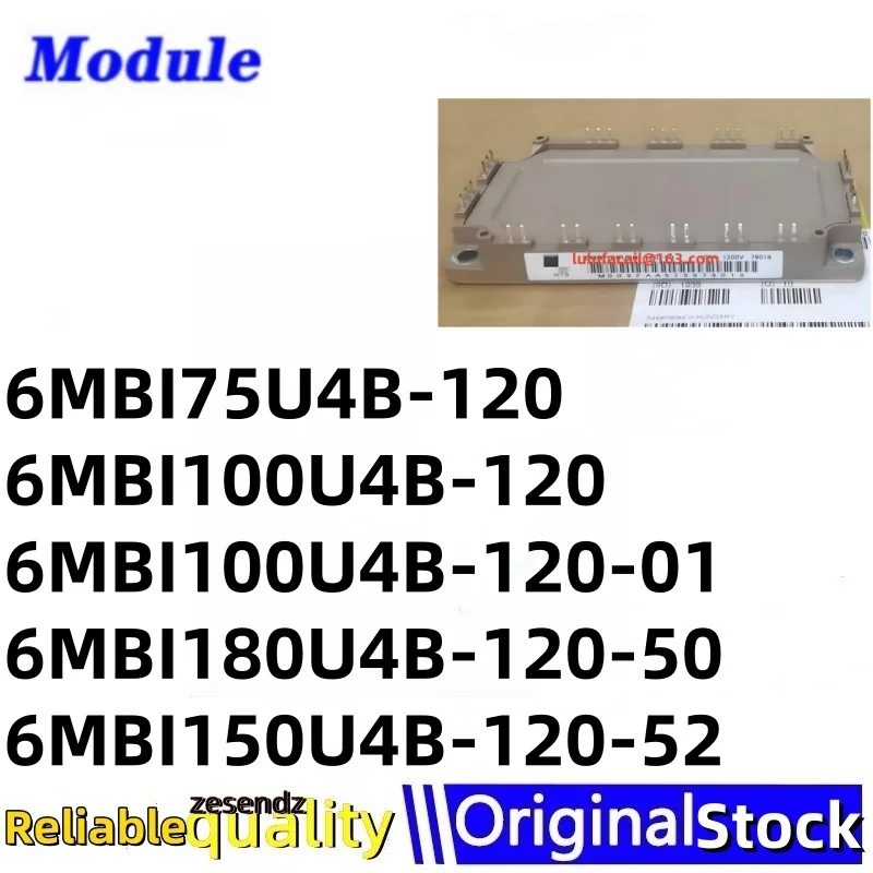 

1PCS 6MBI75U4B-120 6MBI100U4B-120 6MBI100U4B-120-01 6MBI180U4B-120-50 6MBI150U4B-120-52