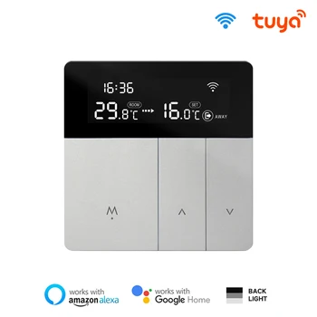 Tuya Smart Home Electric WIFI Warm Floor Thermostat Electric Heating Temperature Controller for Gas Boiler Yandex