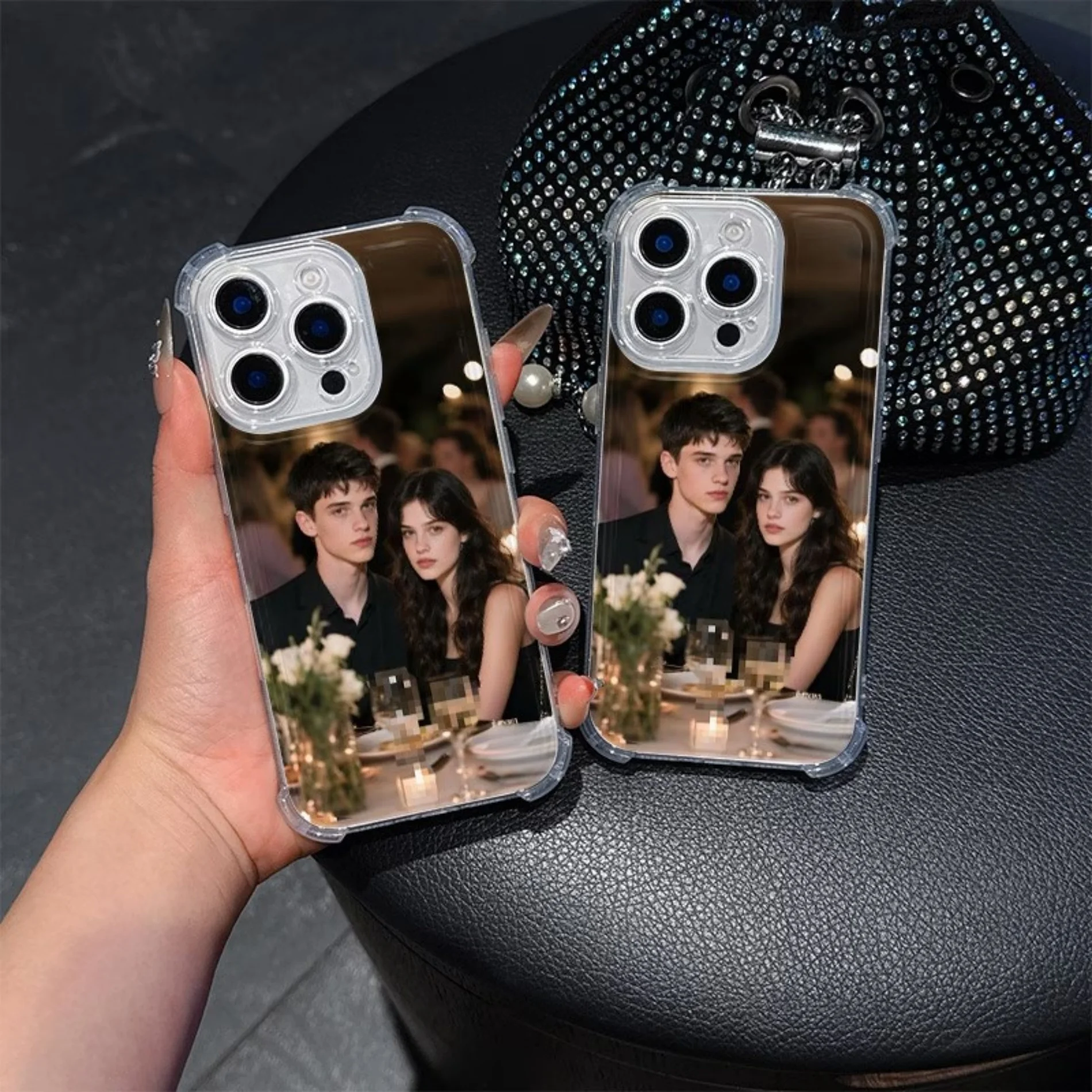Clear DIY Customized Wedding P - đánh giá và giá Phone Cases Custom