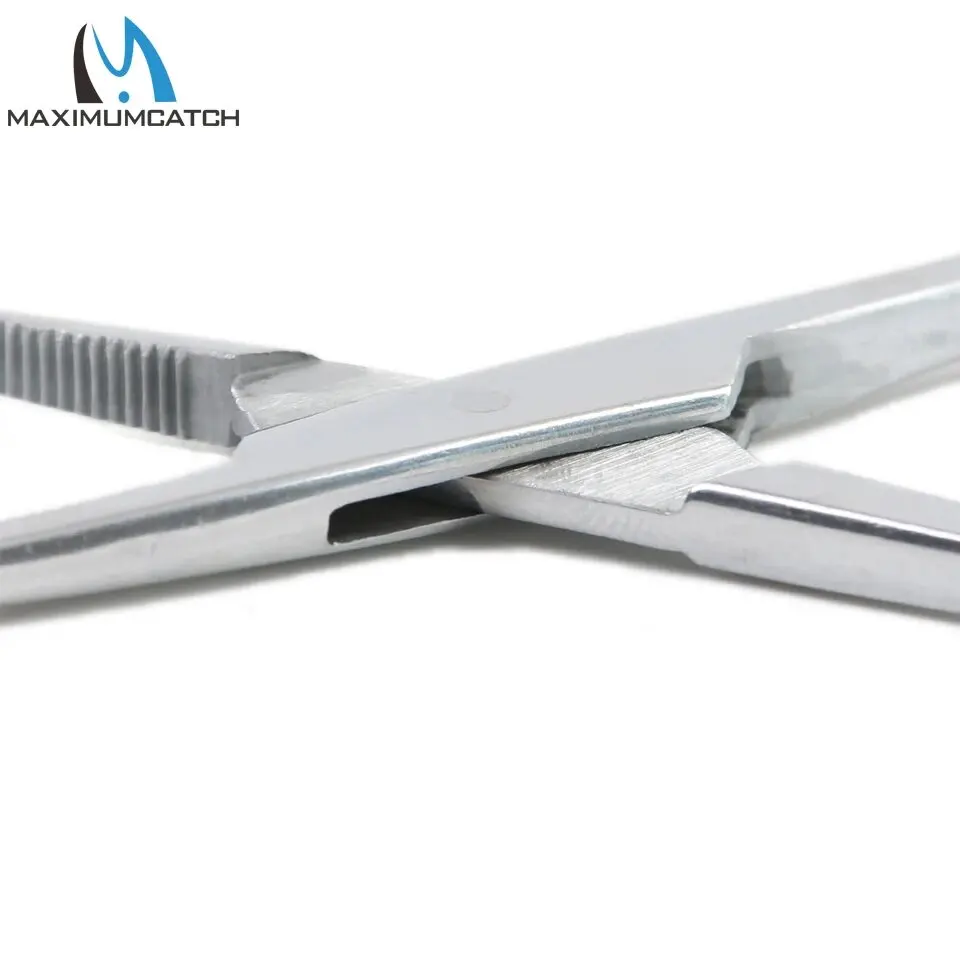 Maximumcatch DE016 14cm/16cm/18cm Fly Fishing Forcep Fishing Accessory Curved Hemostats