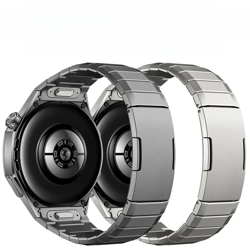 Oryginalny luksusowy tytanowy pasek bez luk do zegarka Huawei Watch GT 5 Pro Metalowa bransoletka do zegarka Huawei Watch GT5 Pro Specjalistyczny pasek do zegarka — Zdjęcie 2 z 2