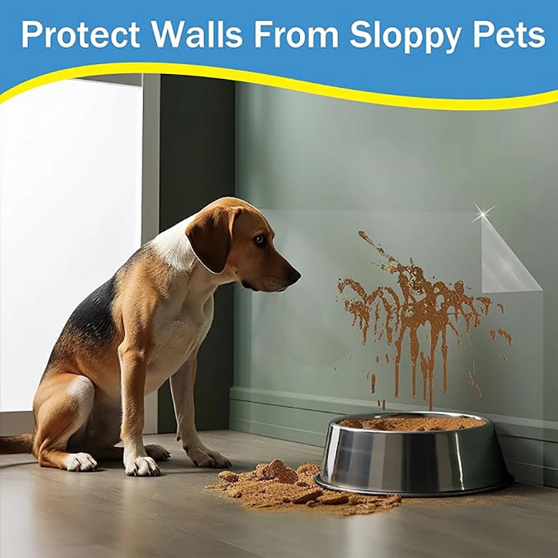 Decorative waterproof and oil resistant kitchen wall static wallpaper transparent contact protective film bedroom wall sticker