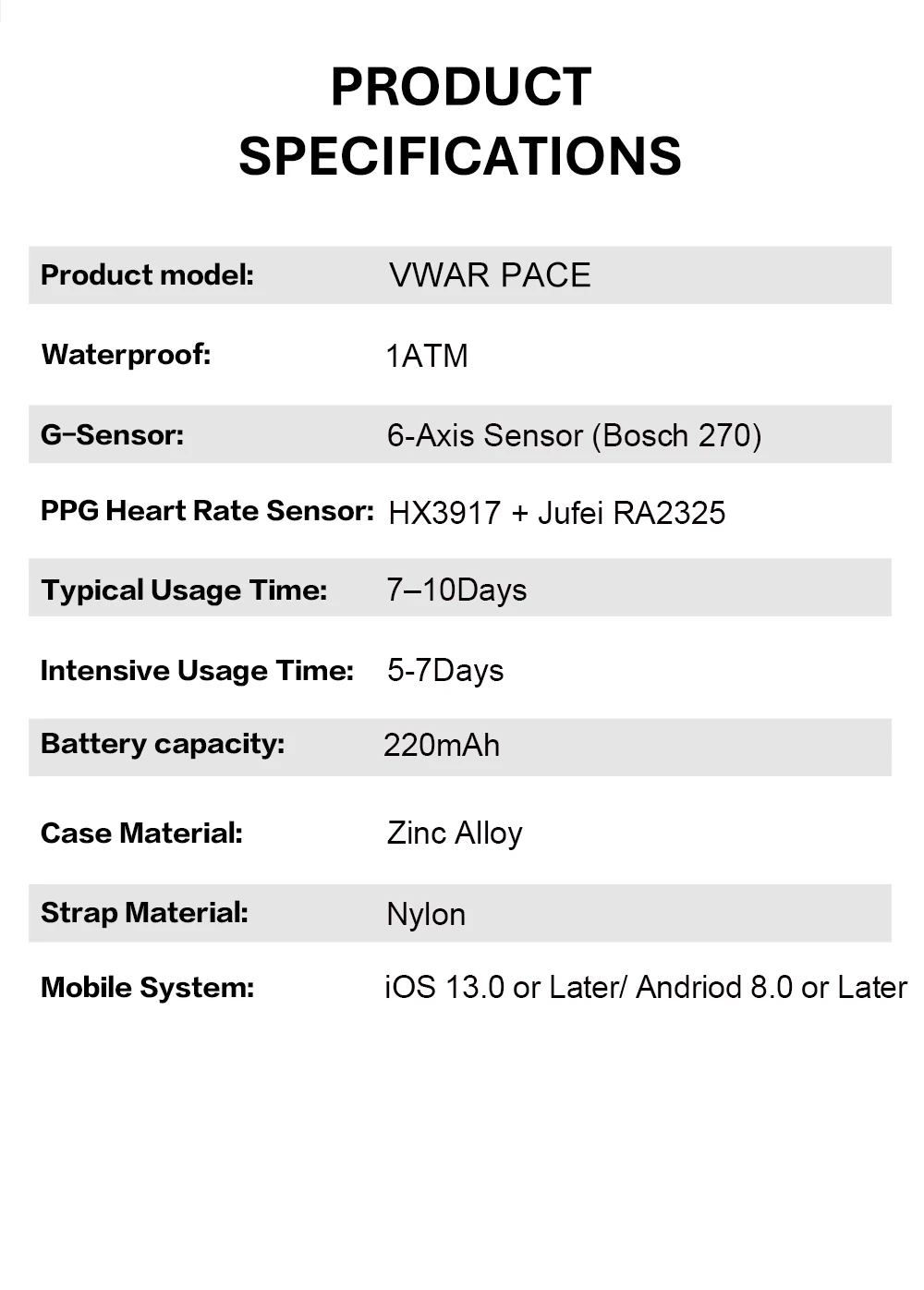 2026 Smartwatch mit integriertem GPS, ohne Bildschirm, Aktivitätstracker, 24/7 Blutdruck- und Blutsauerstoffmessung, Gesundheitsmonitor, SOS-Anruf – Detail 13