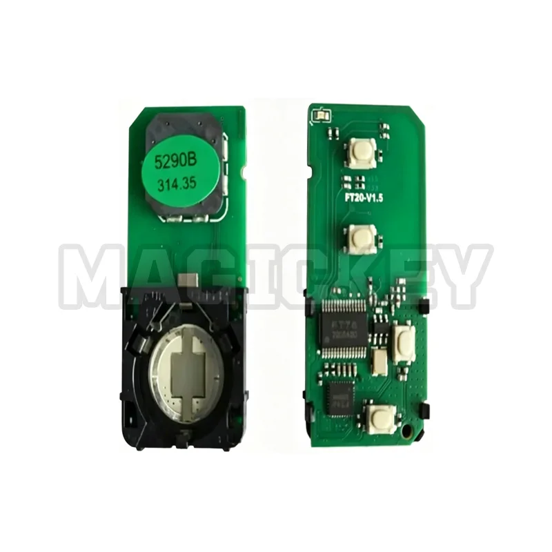 Lonsdor FT20 5290B 433.92MHZ FSK Keyless Go Smart Key Board PCB 4D Chip for Toyota with key shell