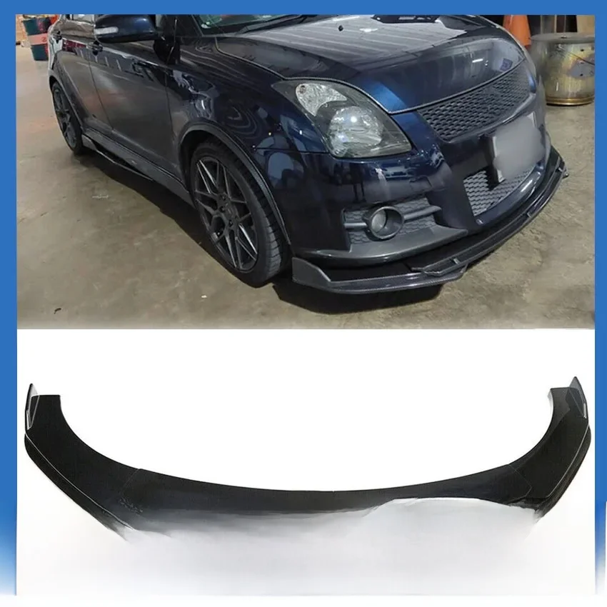 Voor Suzuki Swift 2005-2013 Voorbumper Lip Spoiler Side Splitter Canards Cover Body Kit Guards Auto Tuning Accessoires - 78.7" - afbeelding 2