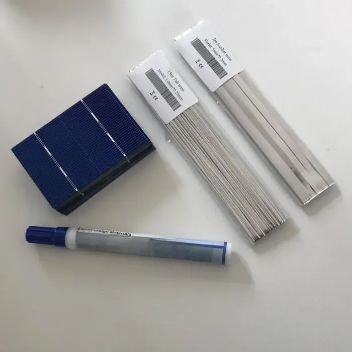 ALLMEJORES 50 szt. ogniw słonecznych 78mmx52mm do samodzielnego montażu paneli słonecznych 12V 24V + zestawy z drutami do lutowania — zdjęcie produktu 7