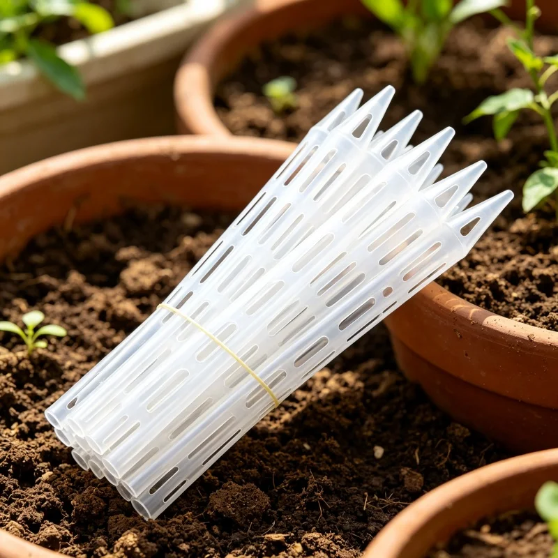 10/20Pcs Plant Aeration Tubes For Pots Root Ventilation Prevent Root Rot Improve Drainage Indoor Outdoor Gardening Tools