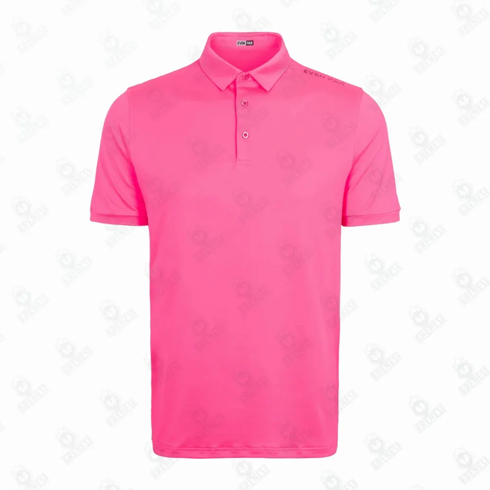 Even Par Golf Women's Delights Wear Short Sleeve Polo T-shirts Golf Apparel Breathable Fabric Outdoor Sport Casual Golf Summer