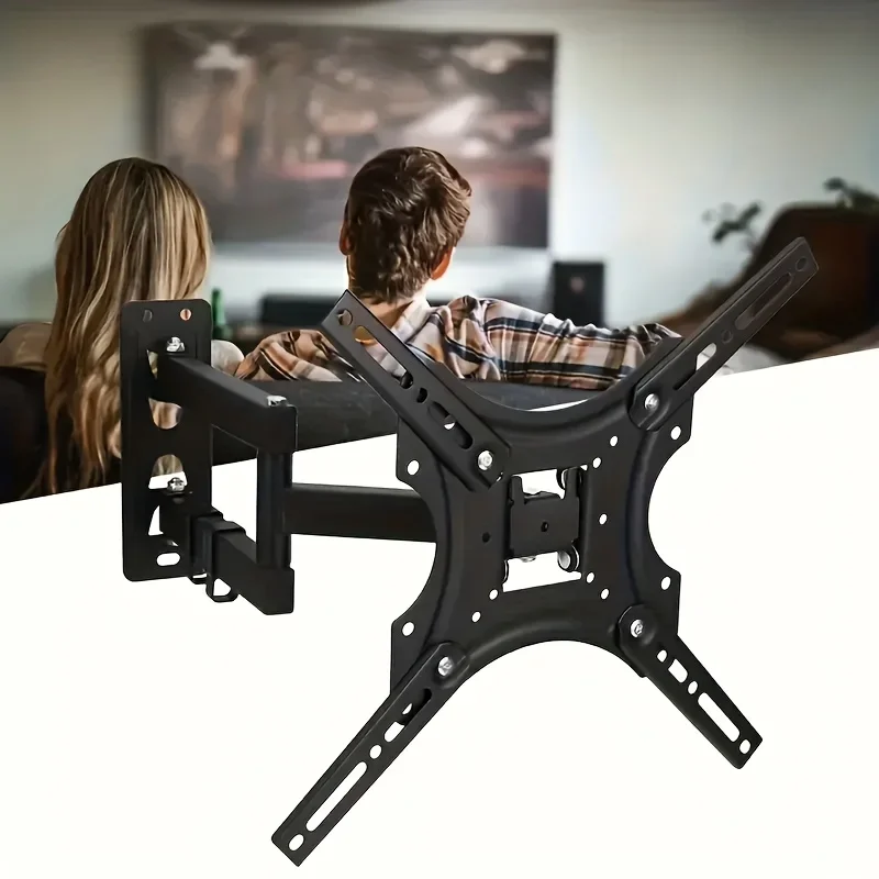 Universal TV Wall Mount Bracket for Most 14-63 in LED Plasma TV Stand Holder Max VESA 400X400mm 50kg Space Saving Home Goodies