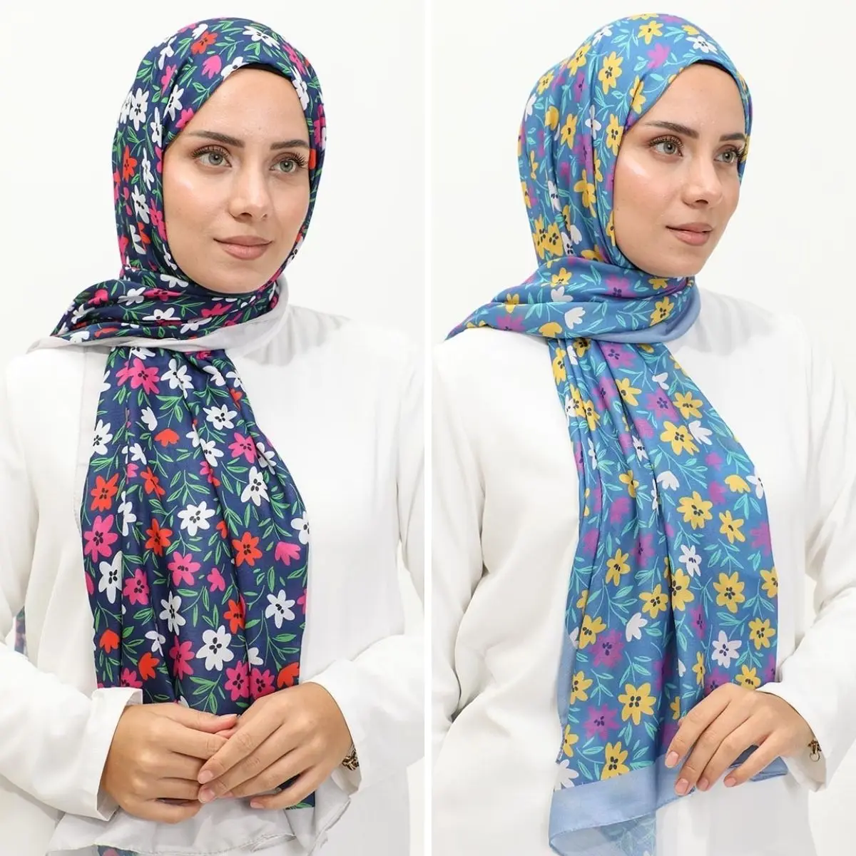 

Daisy Patterned Shawl Buy 3 Pay 2, Muslim Fashion Casual Bonnet Turban Hijab 4 Seasons Clothing Woman Comfortable Turkish Arabic