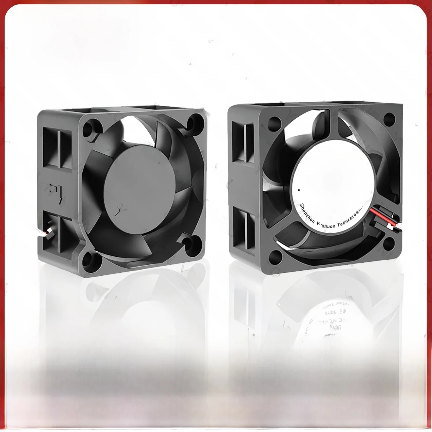 Podwójny wentylator chłodzący 40 mm 40x40x20 mm Chłodnica 24 V 12 V 5 V 4020 Wentylator chłodzący obudowę komputera 2PIN 3PIN Wentylator radiatora Wentylator drukarki 3D — zdjęcie produktu 7