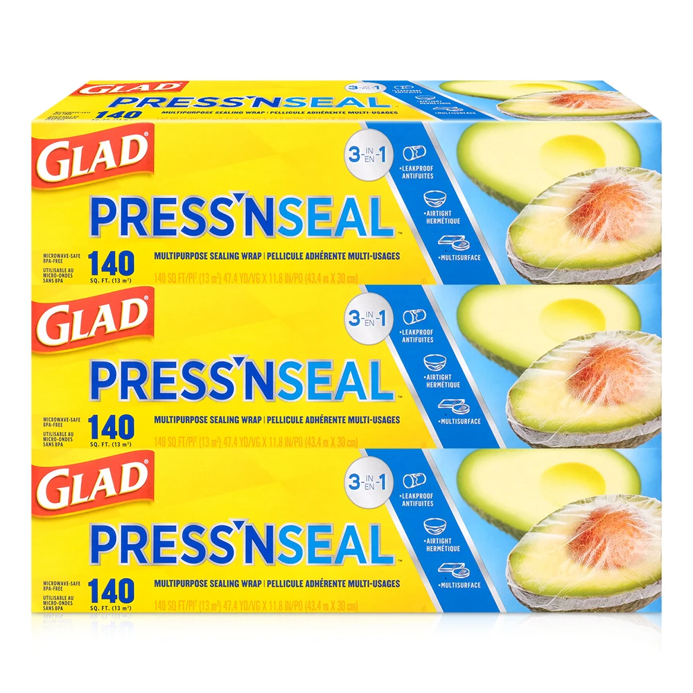 Costco Glad Press & Seal Magic Wrap Jumbo Type (30 cm x 43.4 m) x 3p