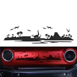 Mountain Lake Dashboard Glove Box Vinyl Decals Styling Stickers For Jeep Wrangler / Gladiator Waterproof Aelf-adhesive Film